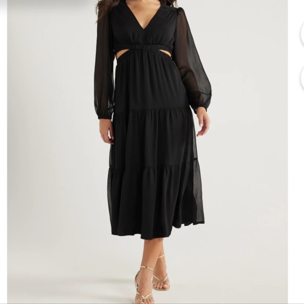 Cutout Maxi Dress